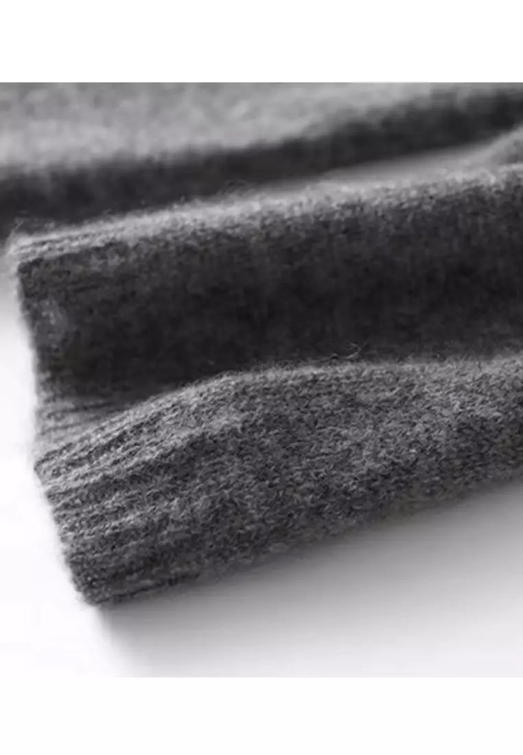 Aurora - Simple, Classic Long-Sleeve Sweater