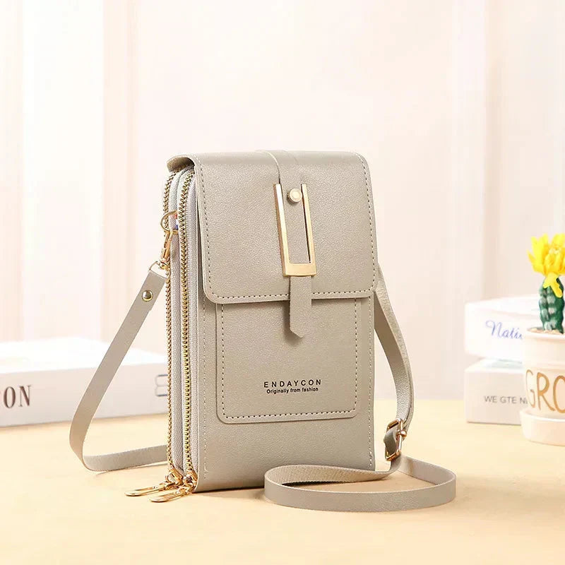 Afton | Touch Screen Cell Phone Shoulder Bag